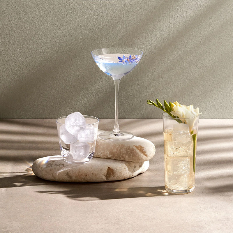 26 Cl Nude Savage Verre à eau en verre Set de 6 pièces