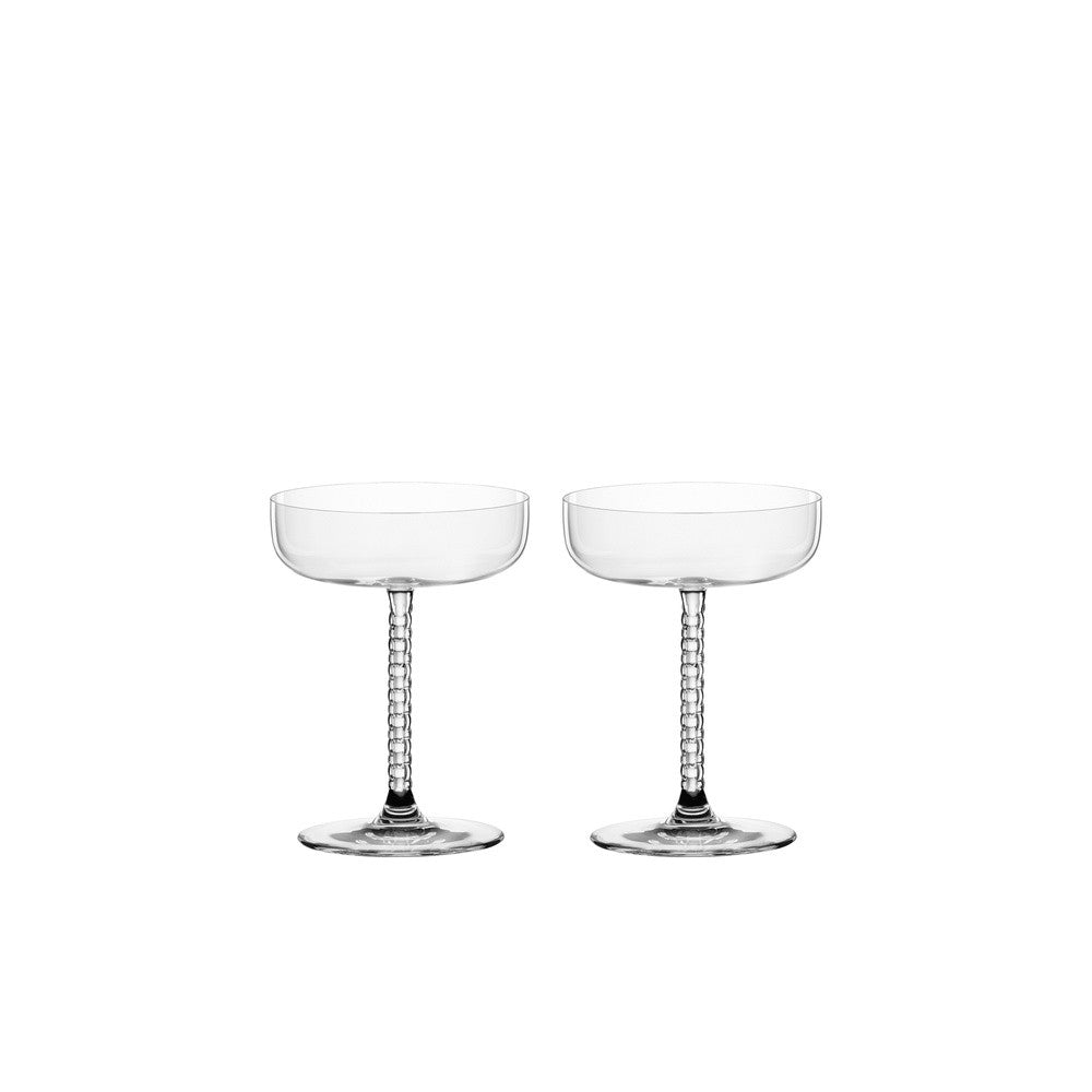 25 cl - Nachtmann Bossa Nova Verre Cocktail Coupe En Verre Cristallin - Lot de 2 Pièces