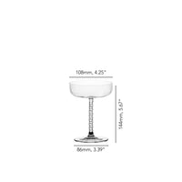 25 cl - Nachtmann Bossa Nova Verre Cocktail Coupe En Verre Cristallin - Lot de 2 Pièces