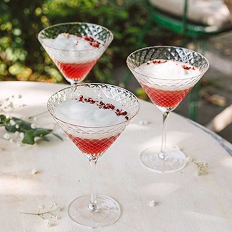 23 Cl Zafferano Veneziano Mixology Bicchiere Martini In Vetro Set 4 Pezzi