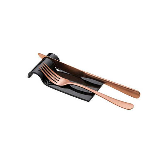 Venezia Cutlery Rest In Glass Set 6 Pcs