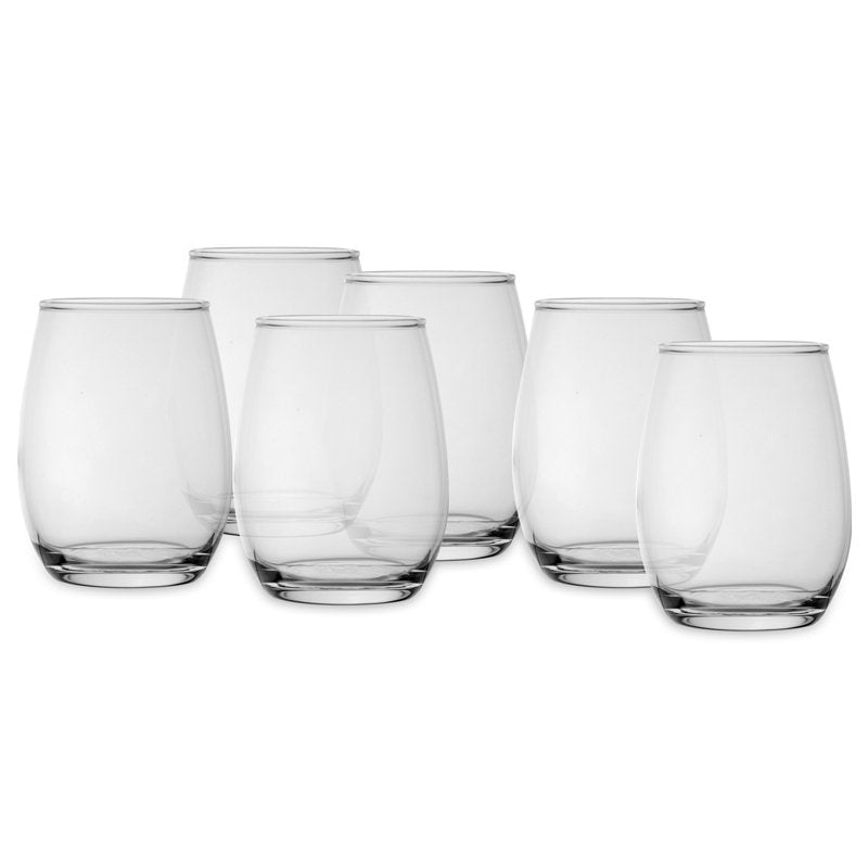 35 Cl Pasabahce Amber Verre à eau en verre Set de 6 pièces