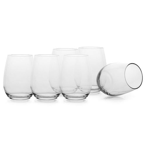57 Cl Pasabahce Amber Verre à Vin Rouge En Verre Set de 6 Pcs