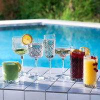 Pasabahce Timeless Set Copas y Vasos En Vidrio Templado Set 12 piezas