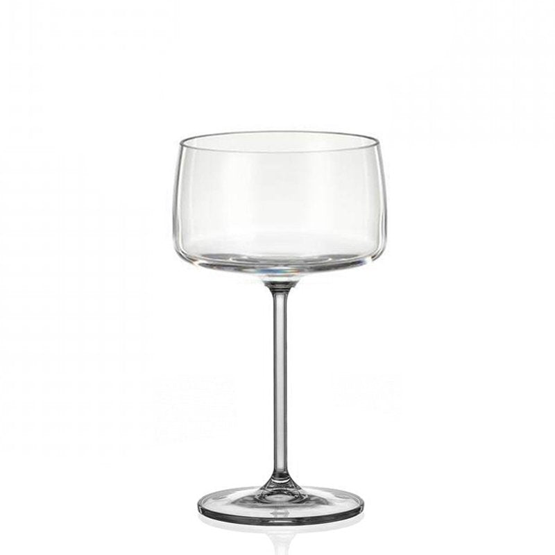 22 Cl Crystalex Bohemia Bohemia Champagne Coupe In Glass Set 6 Pcs