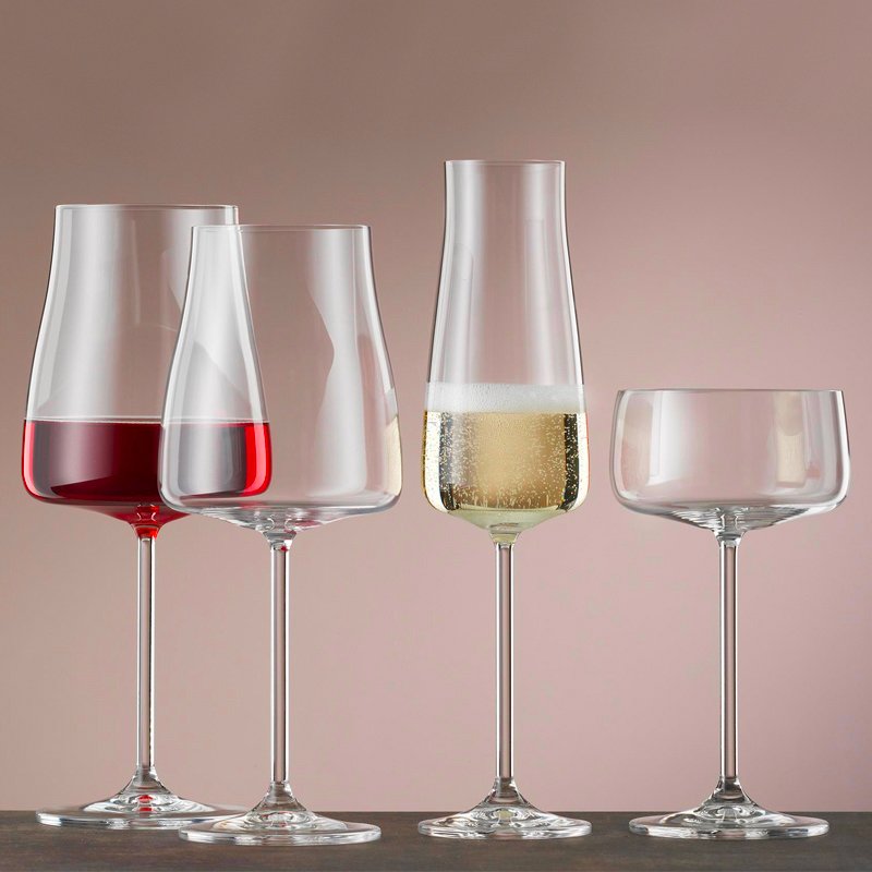 22 Cl Crystalex Bohemia Bohemia Champagne Coupe In Glass Set 6 Pcs