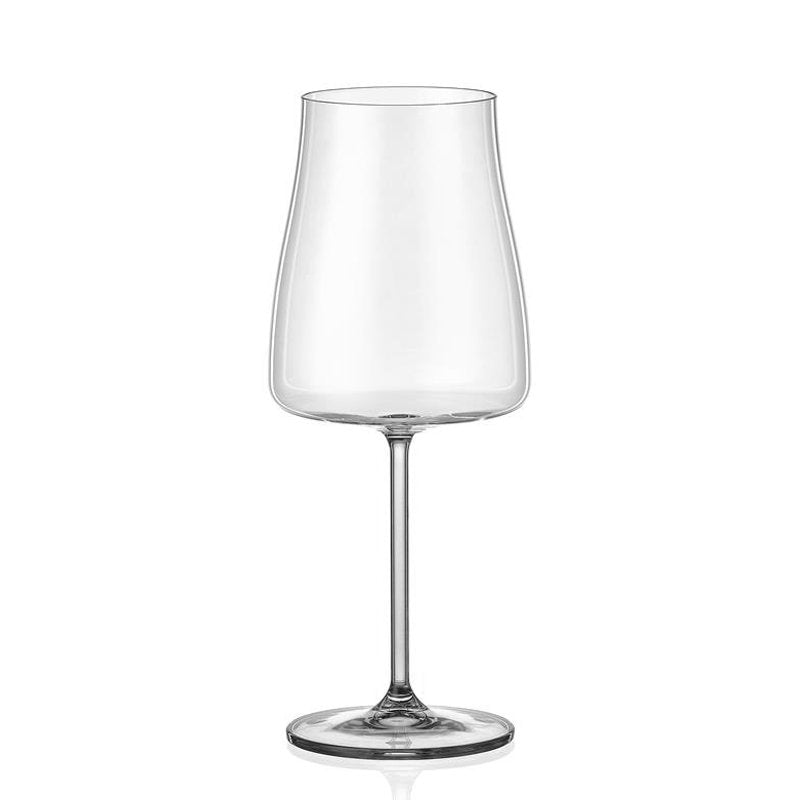 60 Cl Crystalex Bohemia Bohemia Copa de Vino Tinto De Vidrio Set de 6 Pzas