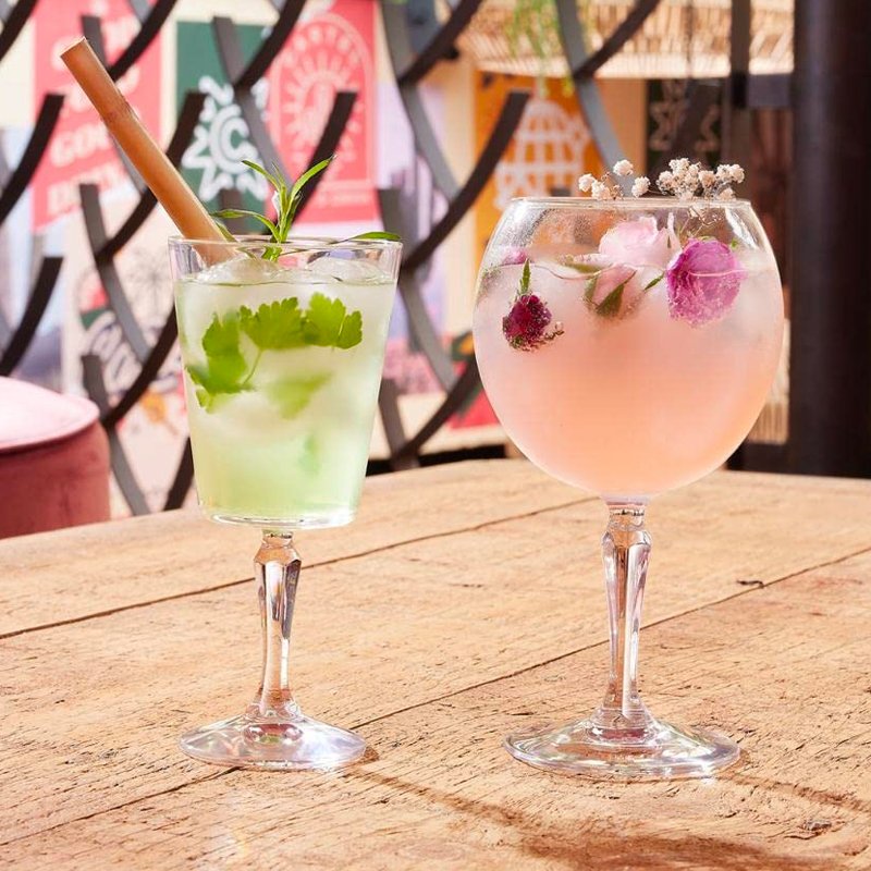 27 Cl Arcoroc Monti Calice Cocktail Coupe In Vetro Set 6 Pezzi