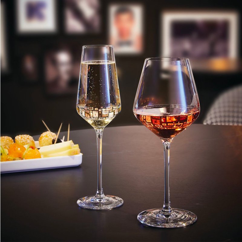 23 Cl Chef And Sommelier Distinction Sektflöte aus Glas Set 6 Stk