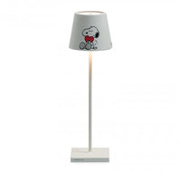 38 Cm Zafferano Poldina X Peanuts lámpara de mesa