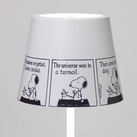 38 Cm Zafferano Poldina X Peanuts lámpara de mesa