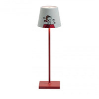 38 Cm Zafferano Poldina X Peanuts lámpara de mesa