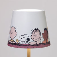 38 Cm Zafferano Poldina X Peanuts lámpara de mesa