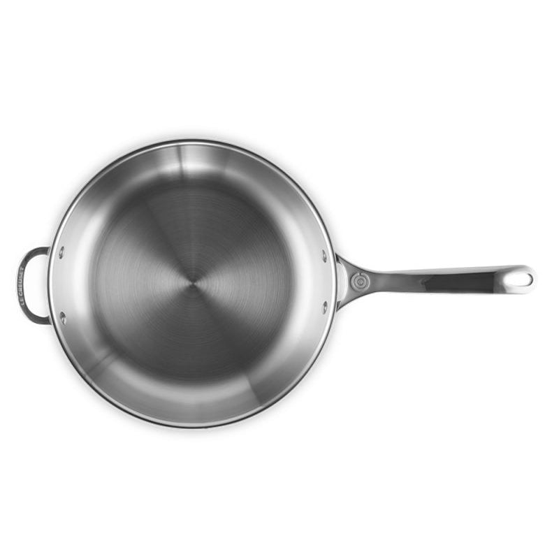 Le Creuset Poêle Haute en Acier Inoxydable