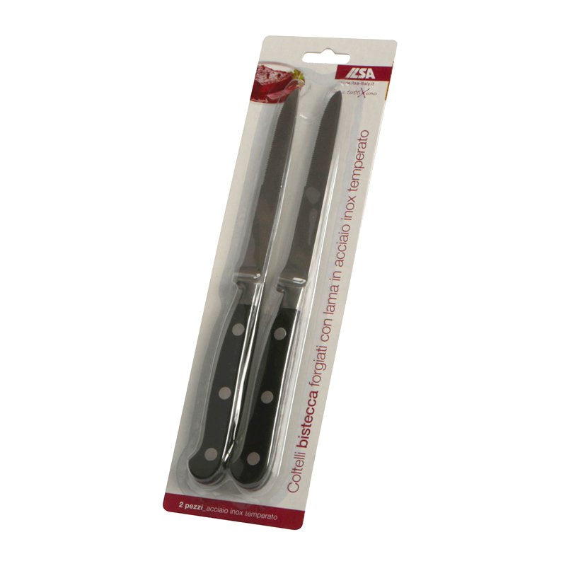 20 5 Cm Ilsa Tuttixuno Couteau à Steak En Acier Inoxydable Set 2 Pcs