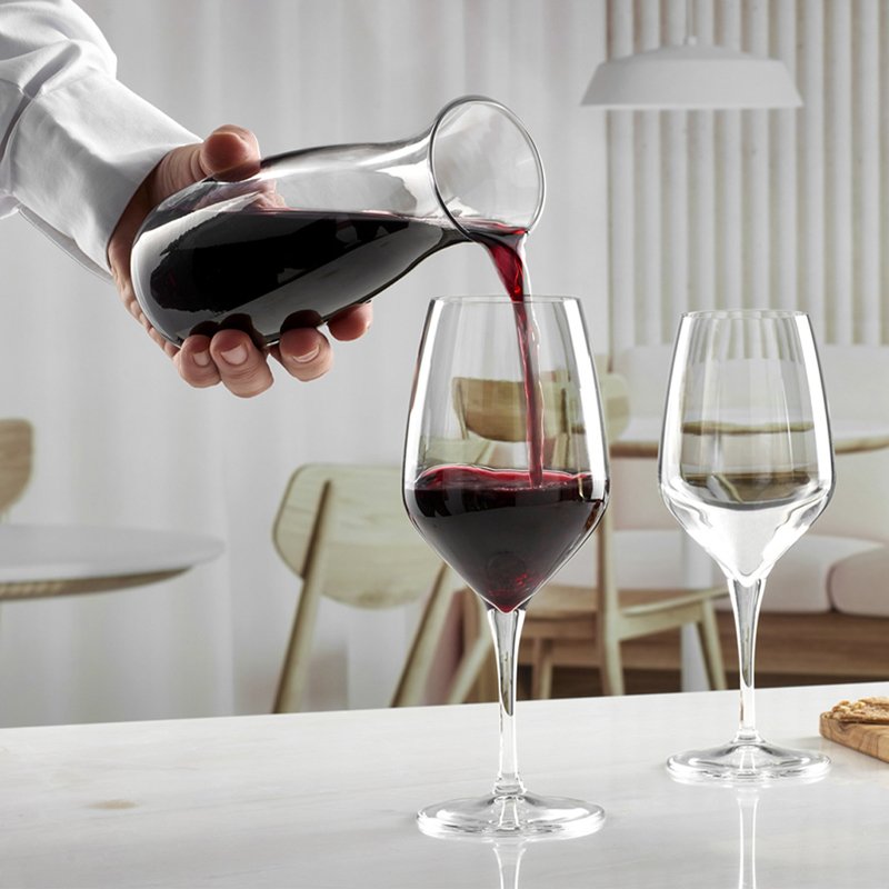 58 Cl Pasabahce Napa Verre à vin rouge en verre Set de 6 pièces