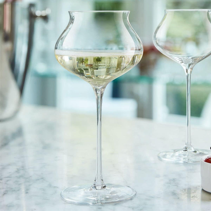 30 Cl Chef And Sommelier Macaron Fascination Flûte à champagne en verre Set de 6 pièces