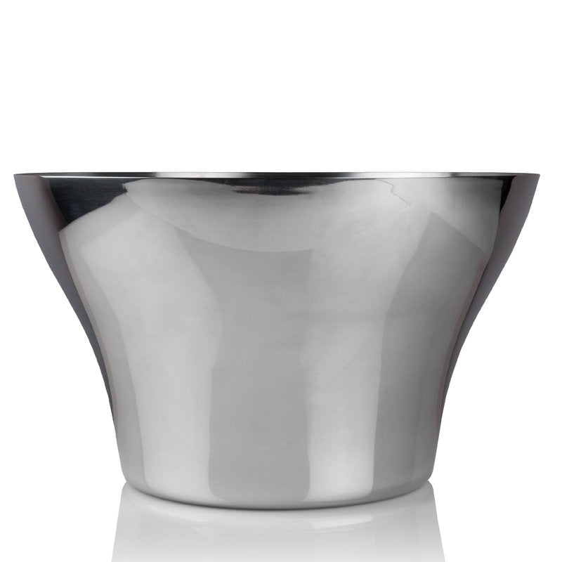 38 X H 22Cm Italesse Nevada Champagne Cooler for 5 Bottles in Stainless Steel