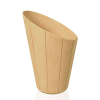 20 4 X H 31 5Cm Italesse Timber Secchiello Champagne Per 1 Bottiglia In Ecorec