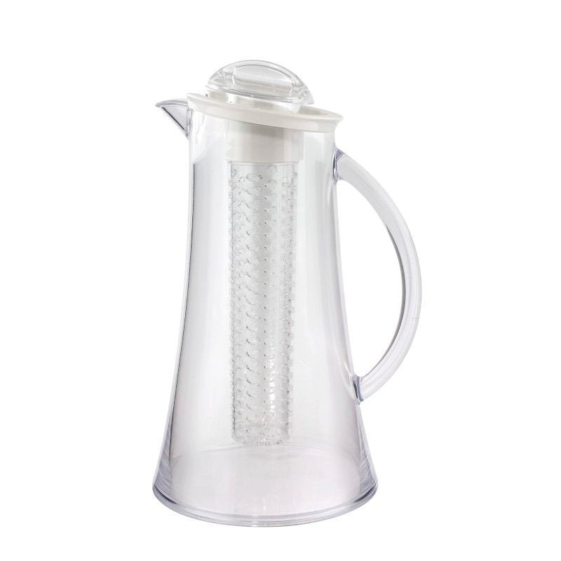 2 L Ilsa Crystal Ametiste Jarra En MS con Tapa y Enfriador