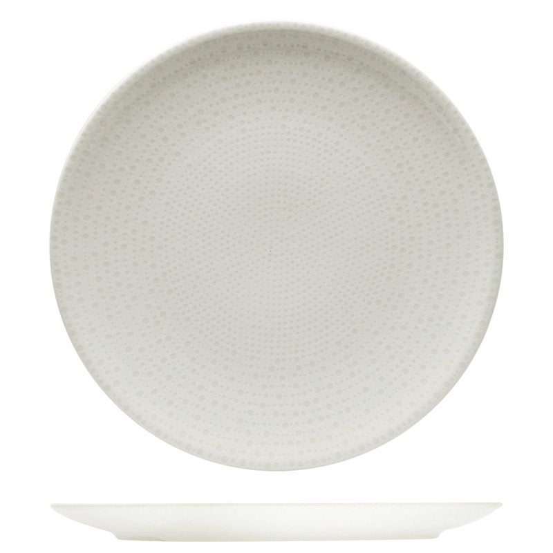 21 cm Saturnia Nail fruit dessert plate in porcelain set of 12