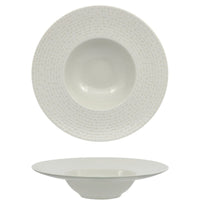 27 5 Cm Saturnia Nail Assiette à pâtes en porcelaine Set 6 Pcs