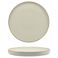 28 Cm Saturnia Vortex Plato llano de porcelana Set de 6 pz