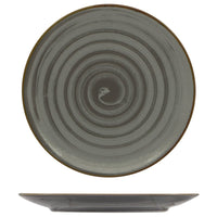 28 Cm Saturnia Vortex Plato llano de porcelana Set de 6 pz