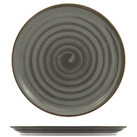 33 Cm Saturnia Vortex Plato de Pizza en Porcelana Set 6 Pzs