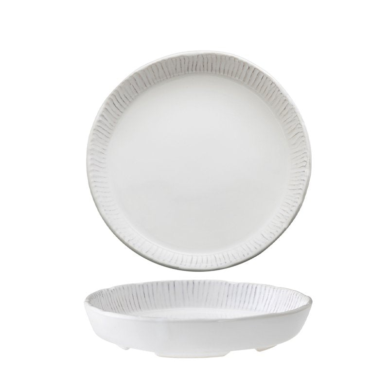 20 Cm Graffito Deep Plate In Porcelain Set 4 Pcs