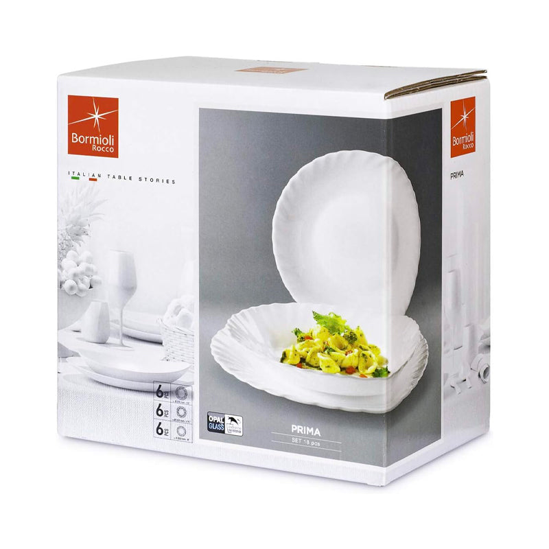Bormioli Rocco Prima Servies van glas Set van van 18 st