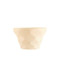 35 Cl Arcoroc Maeva Diamant Copa de Helado Facetada en Vidrio Opal Set 6 Pzs