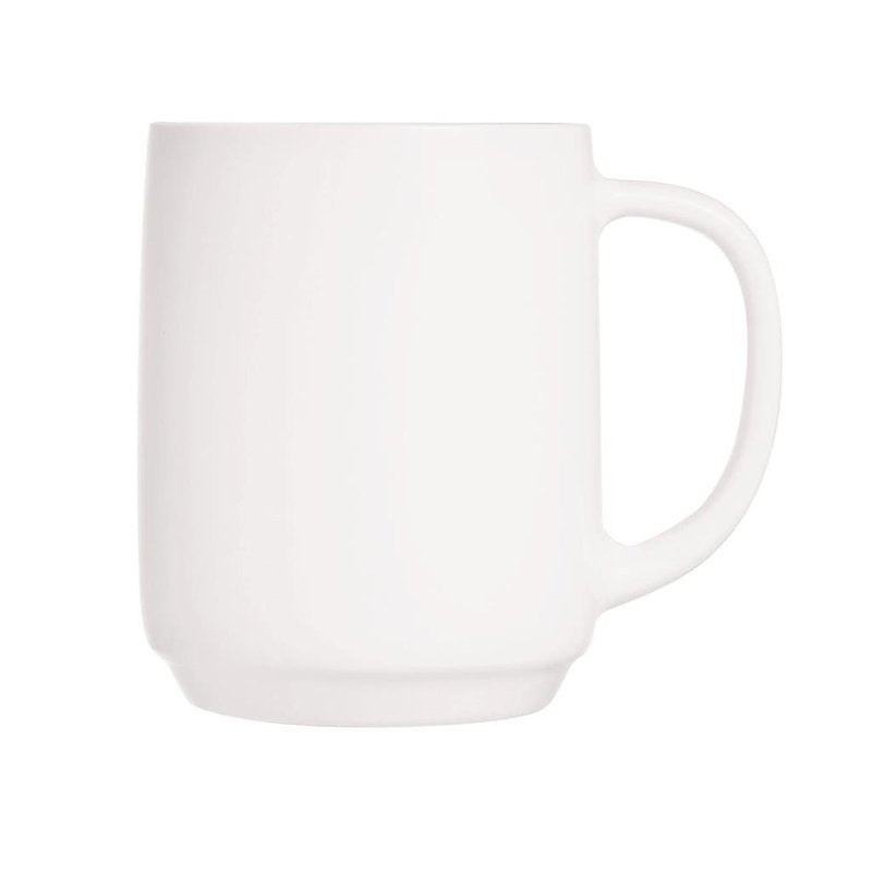 29 Cl Arcoroc Intensity Mug Baril en Verre Opale Set 6 Pcs