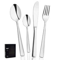 Abert Boston Servizio Posate In Acciaio Inox Set 24 Pz