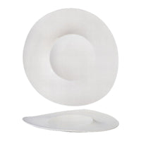 31 7 Cm Essentia Magnesium Orbit Plato de Presentación Redondo en Porcelana Set 2 Pzs