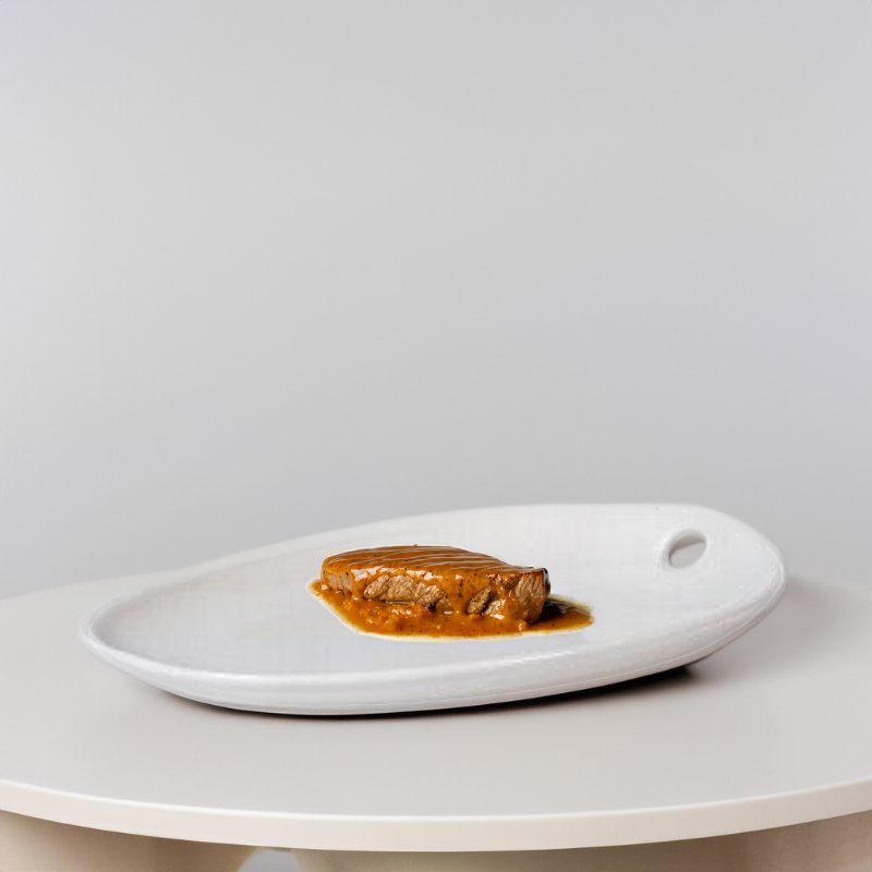 14 3X11 2 Cm Essentia Magnesium Stand Up Piatto Vassoio In Porcellana Set 6 Pz