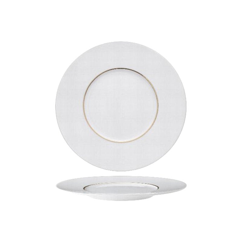 23 Cm Essentia Ligne D Or Fruit dessertbord in porselein Set 6 st