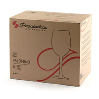 44 5 Cl Pasabahce Palomino Rotweinglas aus Sicherheitsglas - Set mit 6 Stück