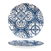 26 Cm Tognana Seaside Plato llano en porcelana Set 6 Pzss