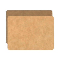 44 5X33 Cm Suede Mantel individual en PVC Set de 6 pz