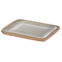 34X29 Cm Abert Celsius Plato de Presentación con Soporte de Madera