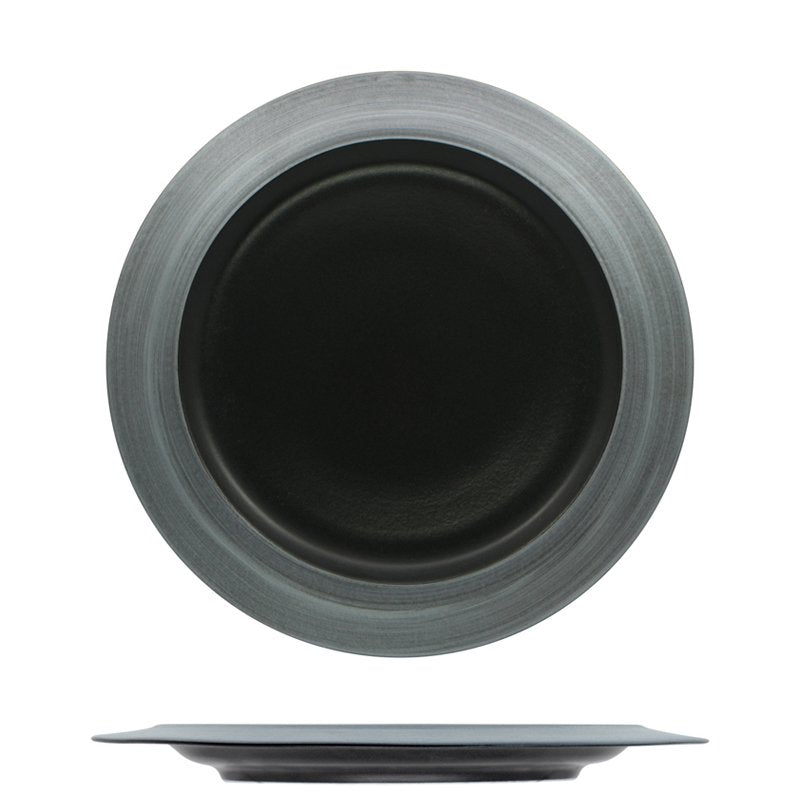 27 Cm Ariane Kama Assiette Plate En Porcelaine Set 6 Pz