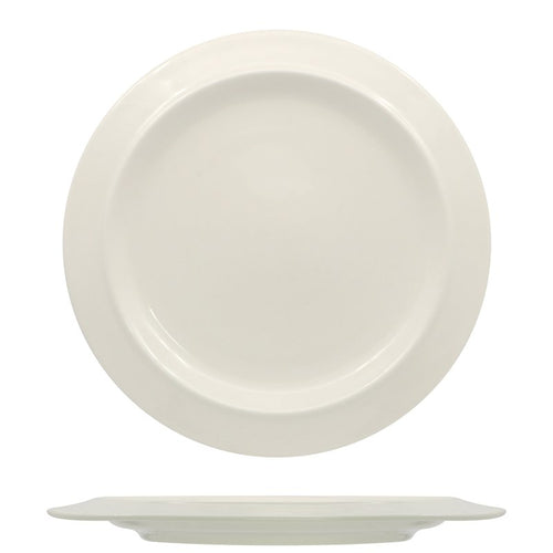 29 Cm Ariane Kama Flat Plate in Porcelain Set 6 Pcs
