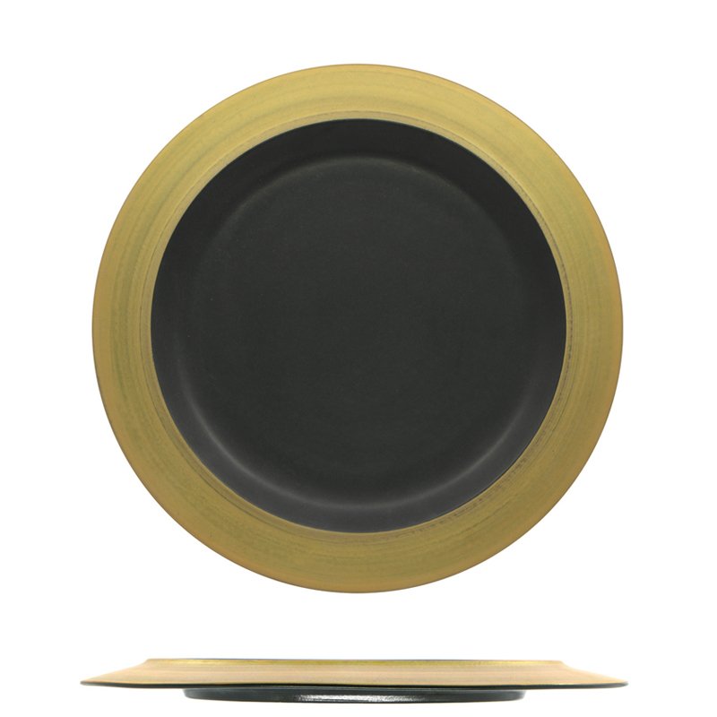 27 Cm Ariane Kama Assiette Plate En Porcelaine Set 6 Pz