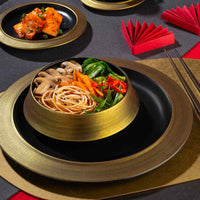 27 Cm Ariane Kama Assiette Plate En Porcelaine Set 6 Pz