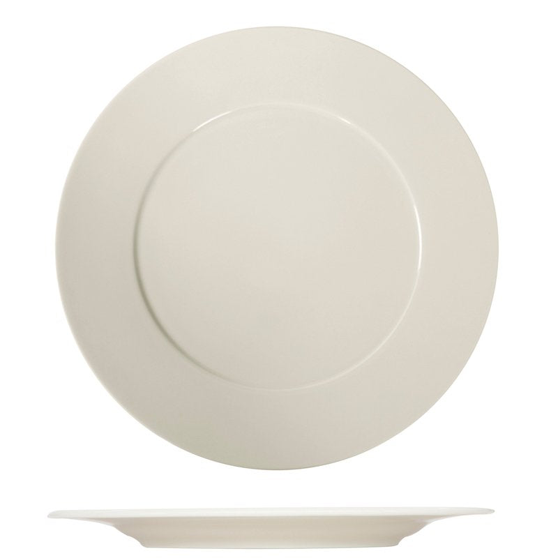 31 Cm Ariane Privilege Flat Plate in Porcelain Set 6 pcs