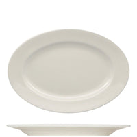38X26 5 Cm Ariane Prime ovals Serviertablett aus Porzellan Set mit 6 Stk