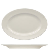 45X31 5 Cm Ariane Prime ovals Serviertablett aus Porzellan Set mit 3 Stk