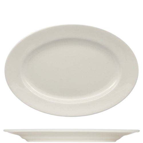 45X31 5 Cm Ariane Prime ovals Serviertablett aus Porzellan Set mit 3 Stk