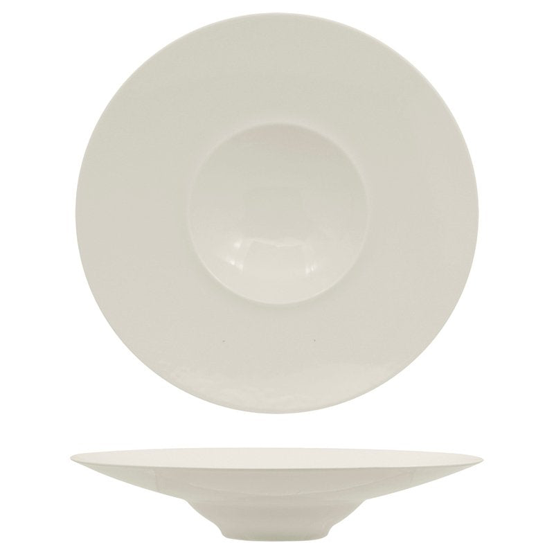 28 Cm Ariane Prime Pasta Plate In Porcelain Set 6 Pcs